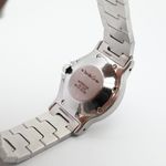 Cartier Santos 2966 (Unknown (random serial)) - White dial 30 mm Gold/Steel case (7/7)