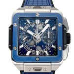 Hublot Square Bang 821.NL.5170.RX (2025) - Transparent dial 42 mm Titanium case (1/1)