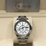 Rolex Sky-Dweller 326934 (2022) - Wit wijzerplaat 42mm Staal (2/8)