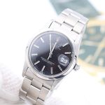 Rolex Oyster Perpetual Date 15000 (Unknown (random serial)) - Black dial 34 mm Steel case (1/8)