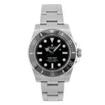 Rolex Submariner No Date 114060 (2019) - Zwart wijzerplaat 40mm Staal (1/5)