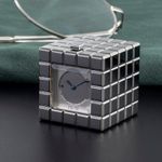 Chopard Ice Cube 51/8898/01 (2005) - Silver dial 35 mm Silver case (3/8)