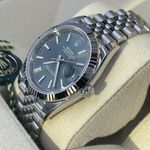 Rolex Datejust 41 126334 (2023) - Groen wijzerplaat 41mm Staal (5/8)