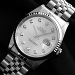Rolex Datejust 36 16234 (1998) - Silver dial 36 mm Steel case (3/8)