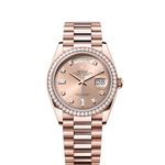 Rolex Day-Date 36 128345RBR (2024) - Goud wijzerplaat 36mm Roségoud (1/1)