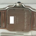 Cartier Santos Galbée W20017D6 (1993) - Silver dial 24 mm Steel case (2/8)