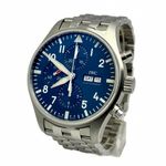 IWC Pilot Chronograph IW377717 (2020) - Blauw wijzerplaat 43mm Staal (2/16)