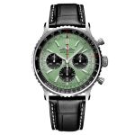 Breitling Navitimer 1 B01 Chronograph AB0138 (2026) - Zwart wijzerplaat 43mm Staal (1/6)