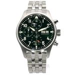 IWC Pilot Chronograph IW388104 (2023) - Green dial 41 mm Steel case (2/8)