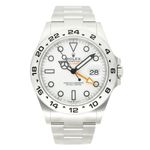 Rolex Explorer II 226570 (2025) - Wit wijzerplaat 42mm Staal (1/5)