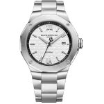 Baume & Mercier Riviera M0A10829 (2026) - Grijs wijzerplaat 42mm Staal (1/1)