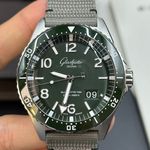 Glashütte Original SeaQ Panorama Date 1-36-13-07-83-34 (2022) - Green dial 43 mm Steel case (3/5)