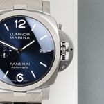 Panerai Luminor Marina PAM01316 (2022) - Blue dial 44 mm Steel case (5/8)