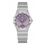 Omega Constellation Quartz 131.10.28.60.60.002 (2026) - Paars wijzerplaat 28mm Staal (1/1)