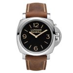 Panerai Luminor 1950 PAM00372 (2014) - Black dial 47 mm Steel case (1/2)
