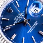 Rolex Datejust 36 16234 (1989) - Blue dial 36 mm Steel case (2/8)