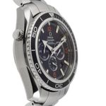 Omega Seamaster Planet Ocean Chronograph 2910.51.82 (Unknown (random serial)) - Black dial 46 mm Steel case (7/8)