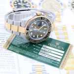 Rolex GMT-Master II 116713LN (Unknown (random serial)) - Black dial 40 mm Gold/Steel case (3/8)