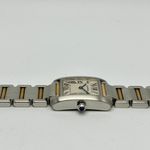 Cartier Tank Française 2384 (Unknown (random serial)) - White dial 25 mm Steel case (5/20)