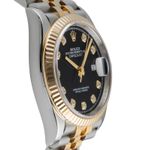 Rolex Datejust 36 126233 (Onbekend (willekeurig serienummer)) - Zwart wijzerplaat 36mm Goud/Staal (7/8)