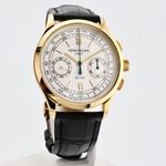 Patek Philippe Chronograph 5170J-010 (2010) - Silver dial 39 mm Yellow Gold case (1/8)