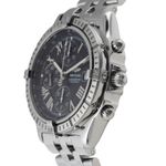 Breitling Crosswind Racing A13355 (Onbekend (willekeurig serienummer)) - Zwart wijzerplaat 43mm Staal (6/8)