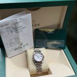 Rolex Lady-Datejust 179171 (2006) - Wit wijzerplaat 26mm Goud/Staal (1/8)