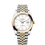 Rolex Datejust 41 126303 (2024) - White dial 41 mm Gold/Steel case (1/1)