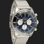 Breitling Superocean Heritage II Chronograph AB0162121B1S1 (2024) - Zwart wijzerplaat 44mm Staal (4/8)