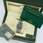 Rolex Oyster Perpetual Date 115234 (Unknown (random serial)) - Blue dial 34 mm Steel case (5/5)