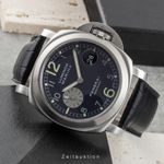 Panerai Luminor Marina Automatic PAM00086 (Onbekend (willekeurig serienummer)) - Blauw wijzerplaat 44mm Staal (2/8)