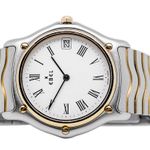 Ebel Sportwave 1187141 (2000) - Wit wijzerplaat 34mm Goud/Staal (4/6)