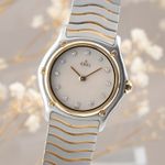 Ebel Classic 1090121 (2000) - Silver dial 28 mm Gold/Steel case (3/8)