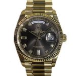 Rolex Day-Date 36 128238 (2024) - Grey dial 36 mm Yellow Gold case (1/1)