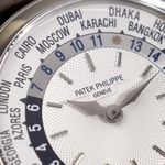 Patek Philippe World Time 5110G (2005) - White dial 38 mm White Gold case (3/8)