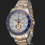 Rolex Yacht-Master II 116681 (2021) - Wit wijzerplaat 44mm Goud/Staal (1/8)