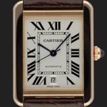 Cartier Tank Solo W5200026 (Unknown (random serial)) - Silver dial 31 mm Steel case (2/8)