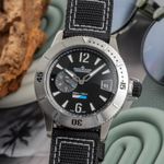 Jaeger-LeCoultre Master Compressor Q184T670, 159.T.05 (2010) - Zwart wijzerplaat 46mm Titanium (3/8)