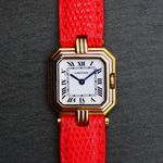 Cartier Trinity 8104 (Unknown (random serial)) - White dial 27 mm Yellow Gold case (3/5)