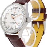 Breitling Navitimer A17395211A1P1 (2024) - White dial 35 mm Steel case (3/5)