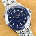 Omega Seamaster Diver 300 M 212.30.41.20.03.001Complete service 2023. (2017) - Blue dial 41 mm Steel case (3/4)