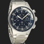 IWC Aquatimer Chronograph IW371928 (Unknown (random serial)) - Black dial 41 mm Steel case (4/8)