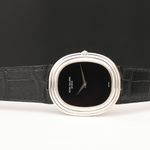 Patek Philippe Golden Ellipse 3634 (1975) - Blue dial 33 mm Yellow Gold case (5/8)