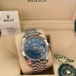 Rolex Datejust 41 126300 (2020) - Blue dial 41 mm Steel case (3/6)