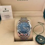 Rolex Datejust 41 126300 (2020) - Blue dial 41 mm Steel case (2/6)