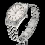 Rolex Datejust 36 16030 (1981) - Zilver wijzerplaat 36mm Staal (5/8)