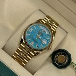 Rolex Day-Date 36 128238 (2024) - Blauw wijzerplaat 36mm Geelgoud (8/8)