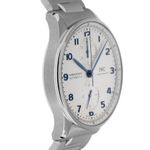 IWC Portuguese Chronograph IW371617 (2025) - Silver dial 41 mm Steel case (5/7)