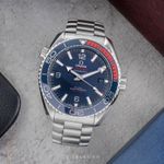 Omega Seamaster Planet Ocean 522.32.44.21.03.001 (Onbekend (willekeurig serienummer)) - Blauw wijzerplaat 44mm Staal (3/8)