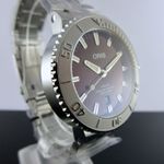 Oris Aquis Date 01 733 7730 4153-07 8 24 05PEB (2024) - Grijs wijzerplaat 44mm Staal (4/8)